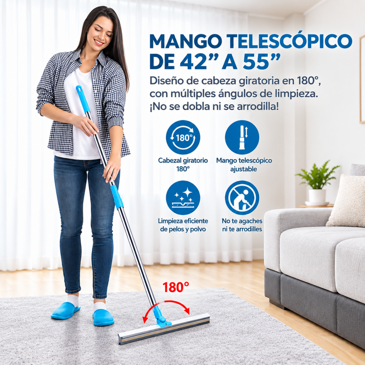 Rastrillo removedor de pelos